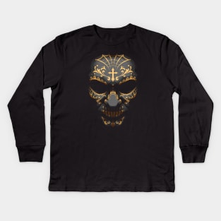 Sugar Skull - Dia De Los Muertos Kids Long Sleeve T-Shirt